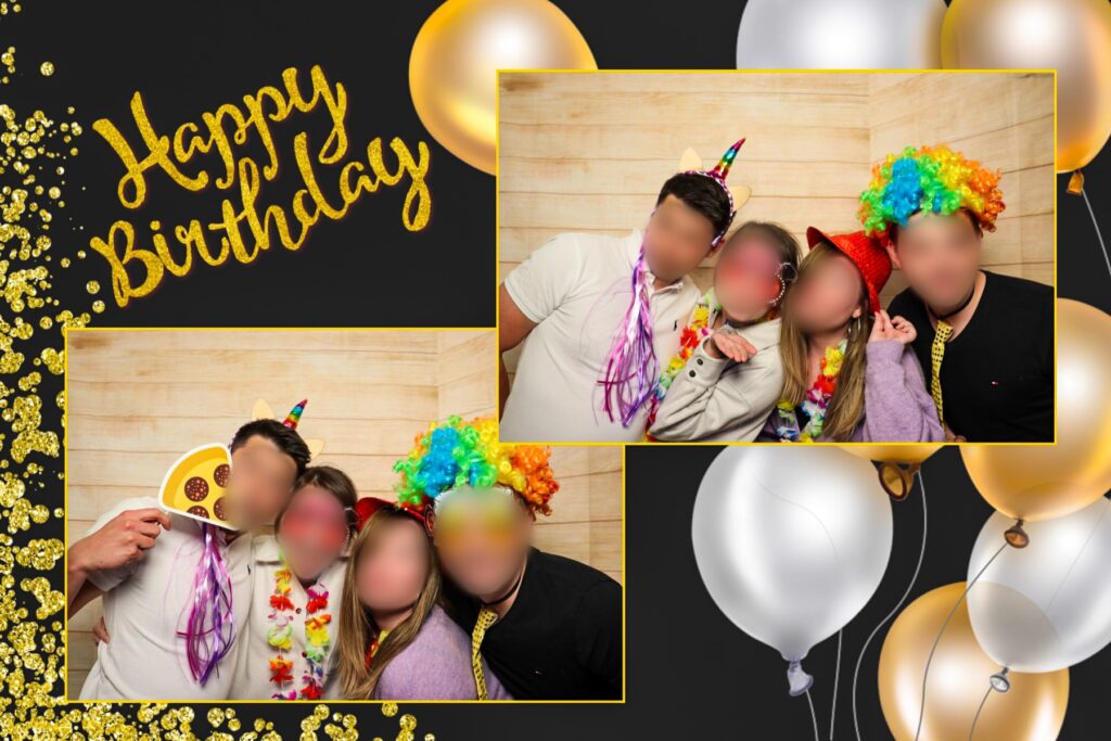 Fotobox Layout Drucker Druckerlayout Fotobox Geburtstag