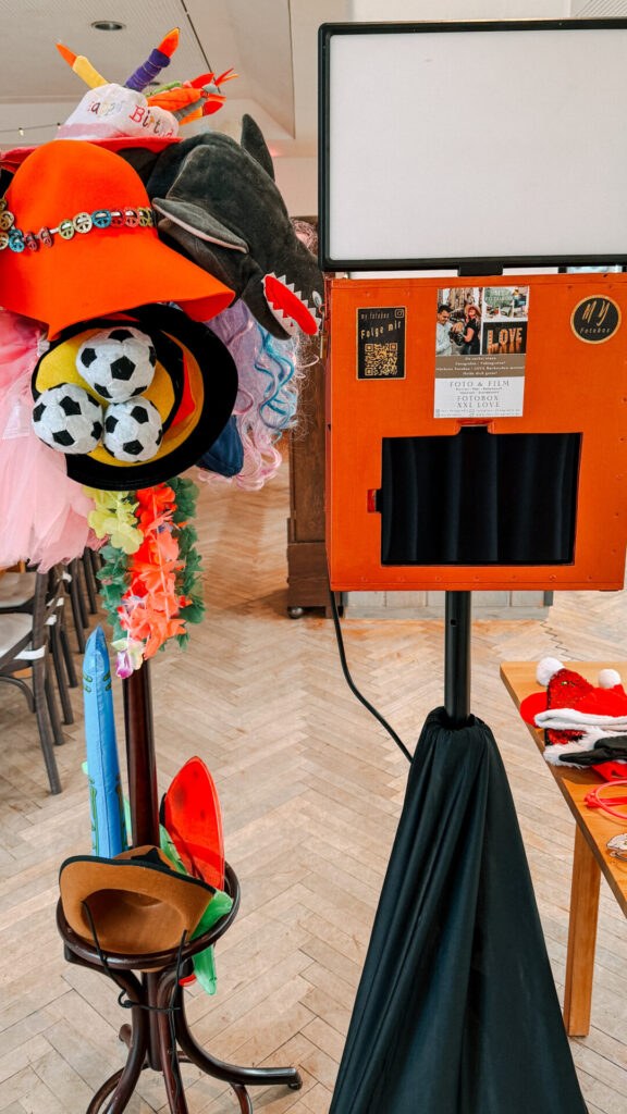 Fotobox Vermietung im Bootshaus Bamberg