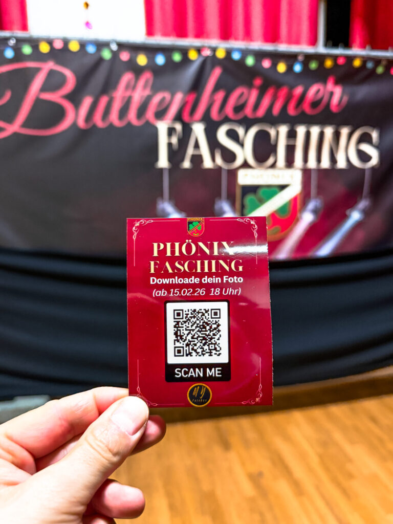 Fotobox Fasching Buttenheim
