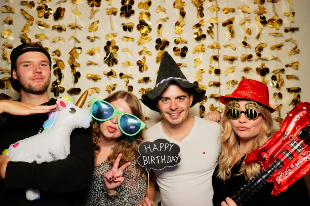 Fotobox mieten Bamberg Partybild